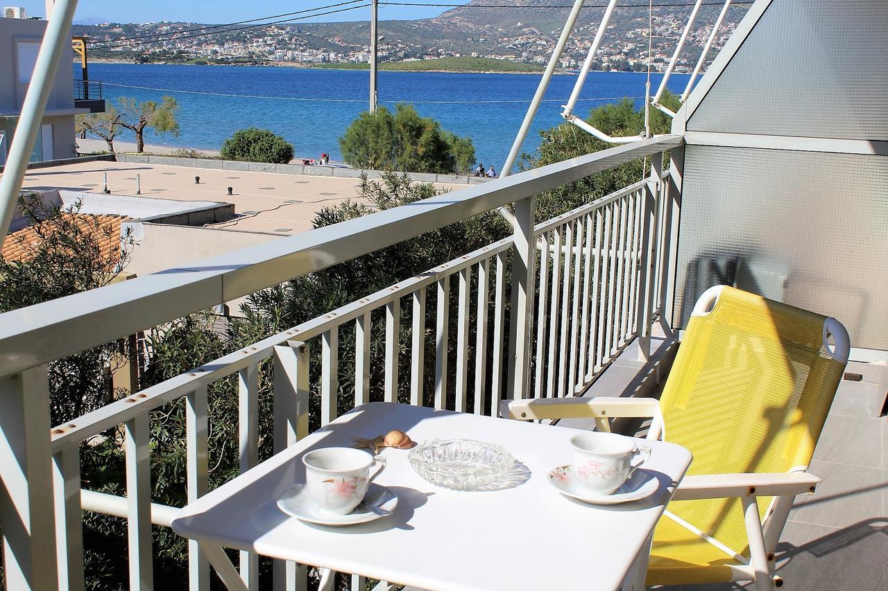 Sea View In Front Of The Of Agia Marina Apartment Pórto Ráfti